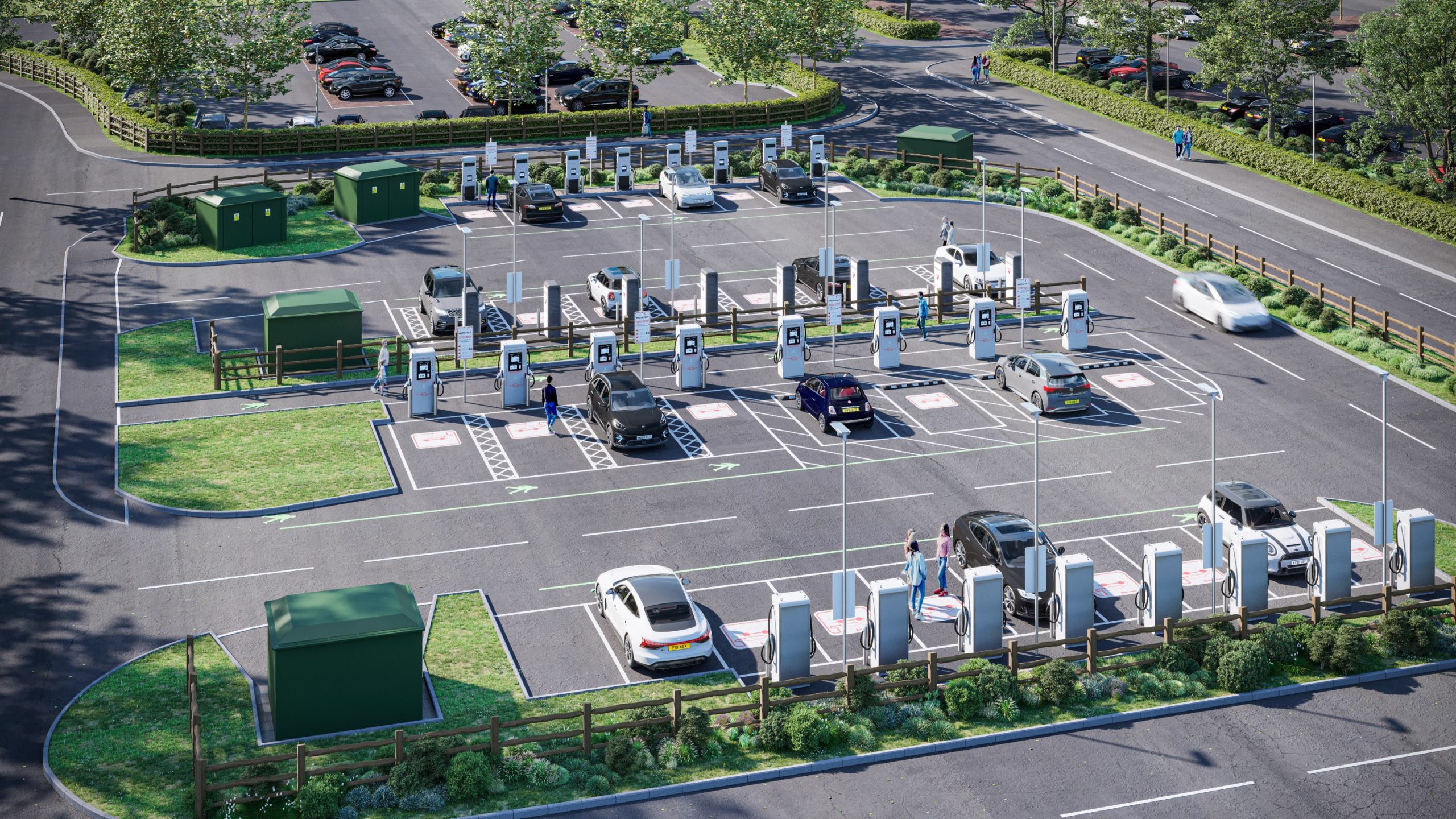 InstaVolt rapid charging hub, Banbury