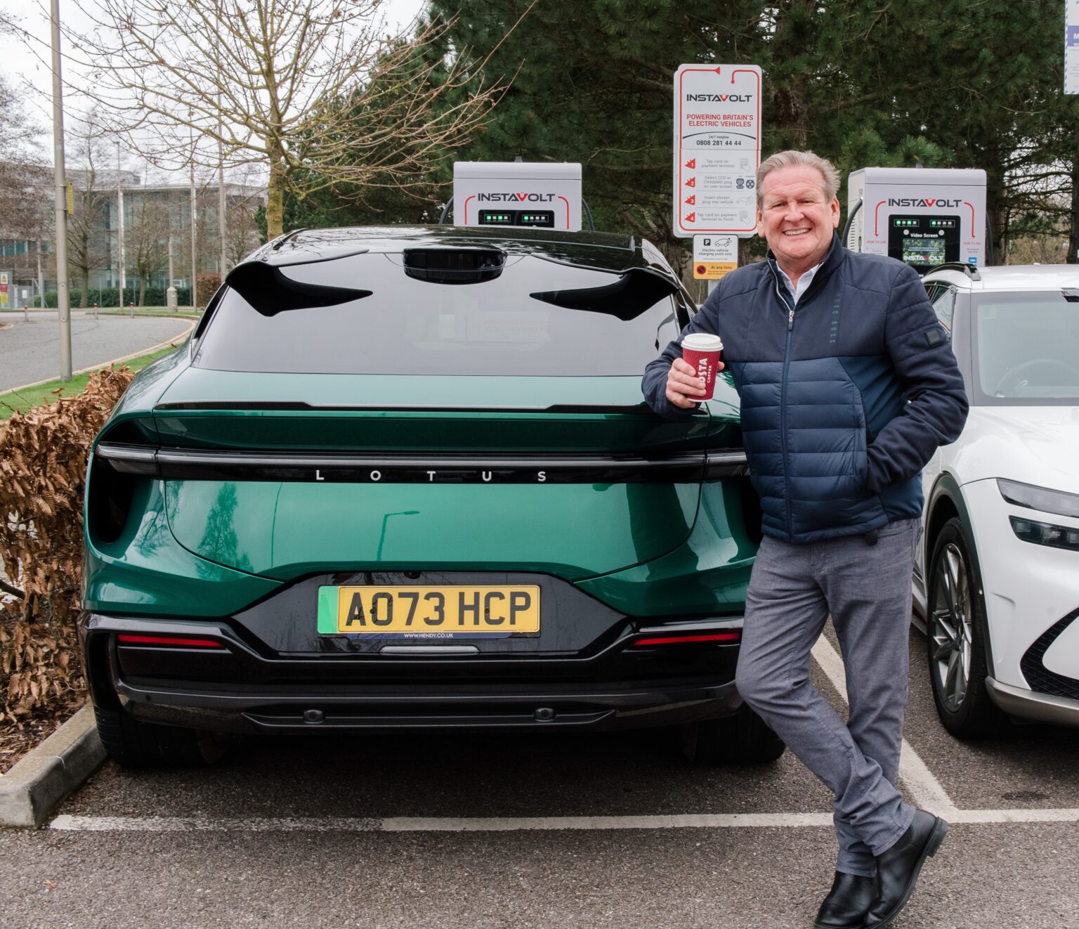 All new fully electric Lotus hyper car powers up with InstaVolt - InstaVolt