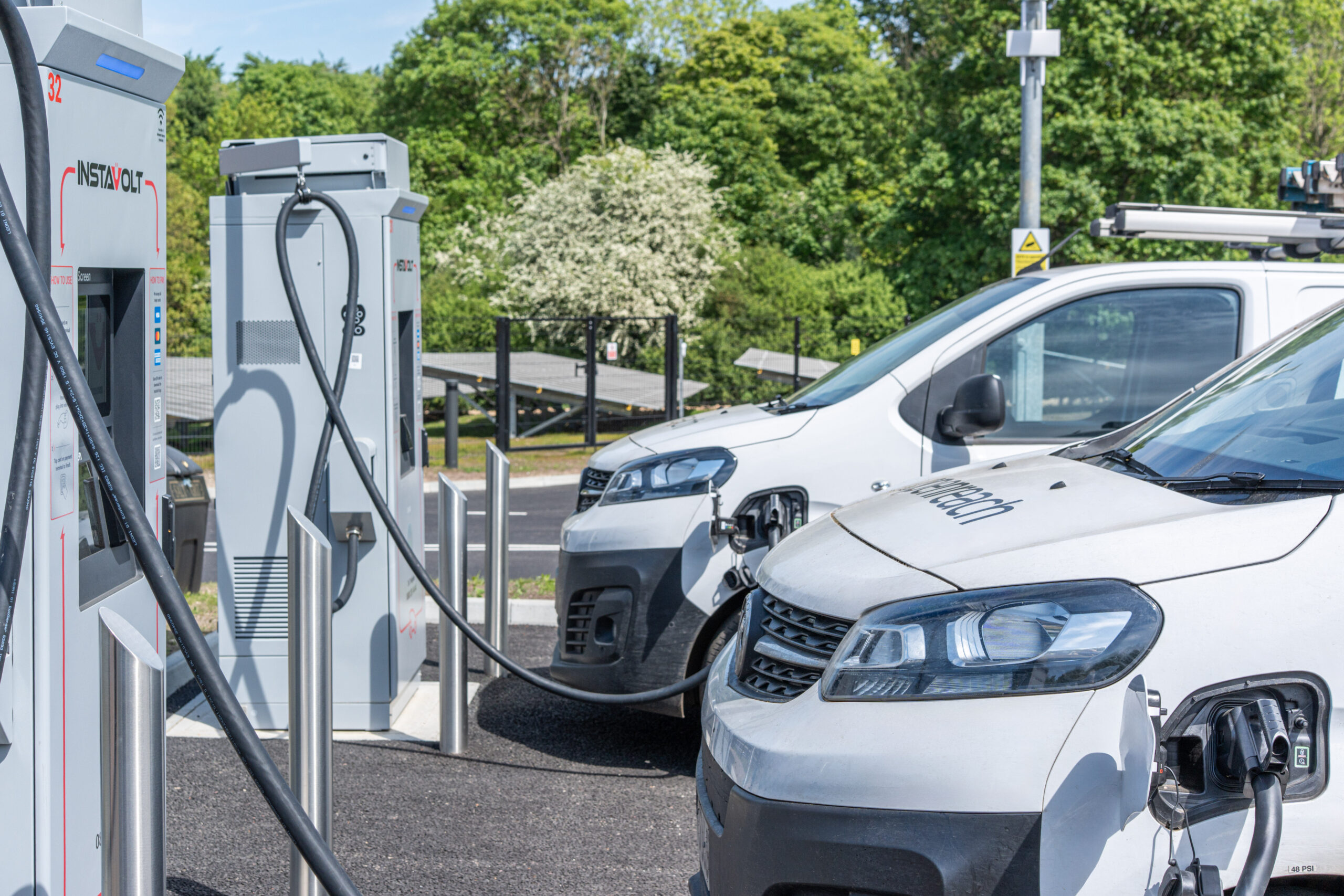 InstaVolt EV ultra-rapid charger Fleet