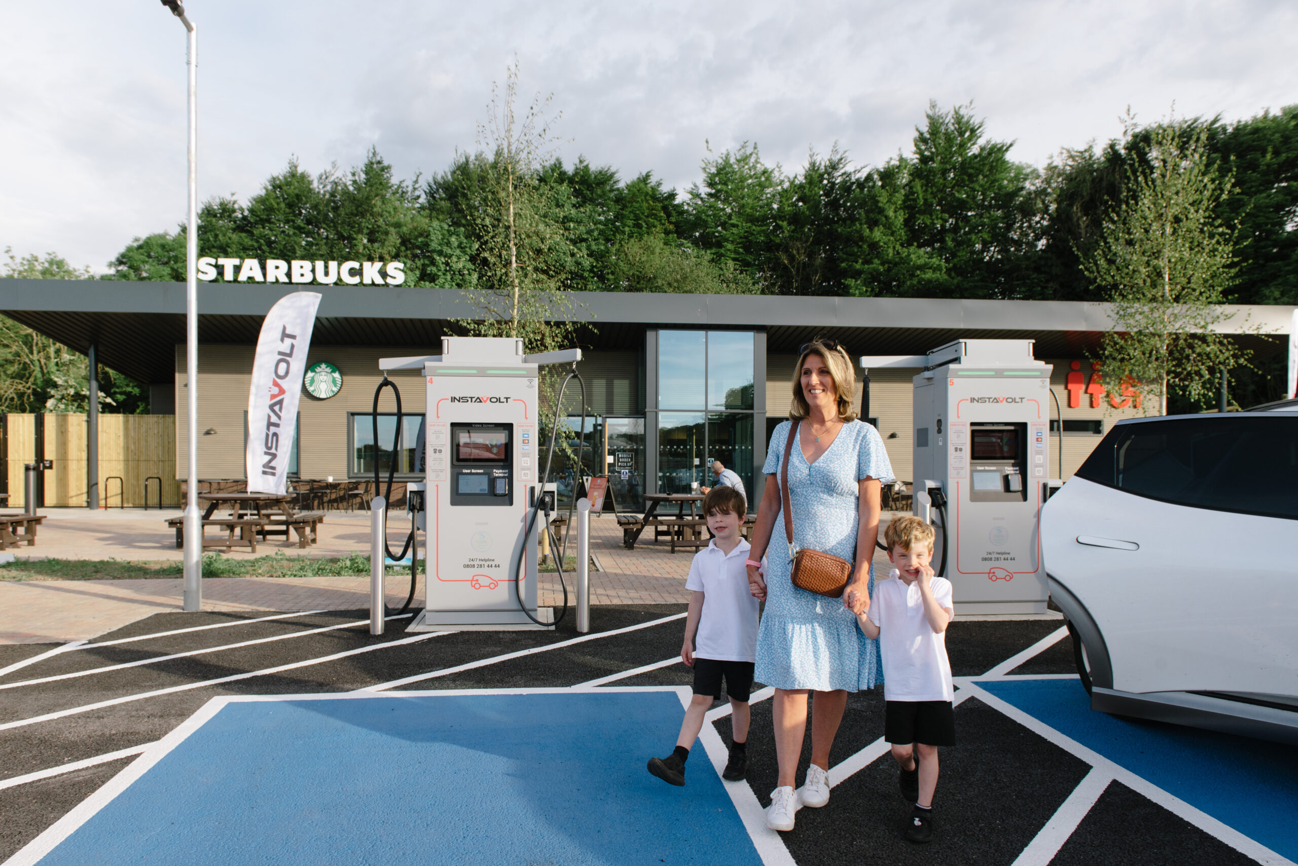 InstaVolt EV ultra-rapid charger Family