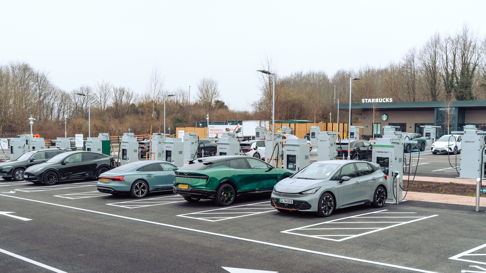 InstaVolt EV ultra-rapid charger Winchester