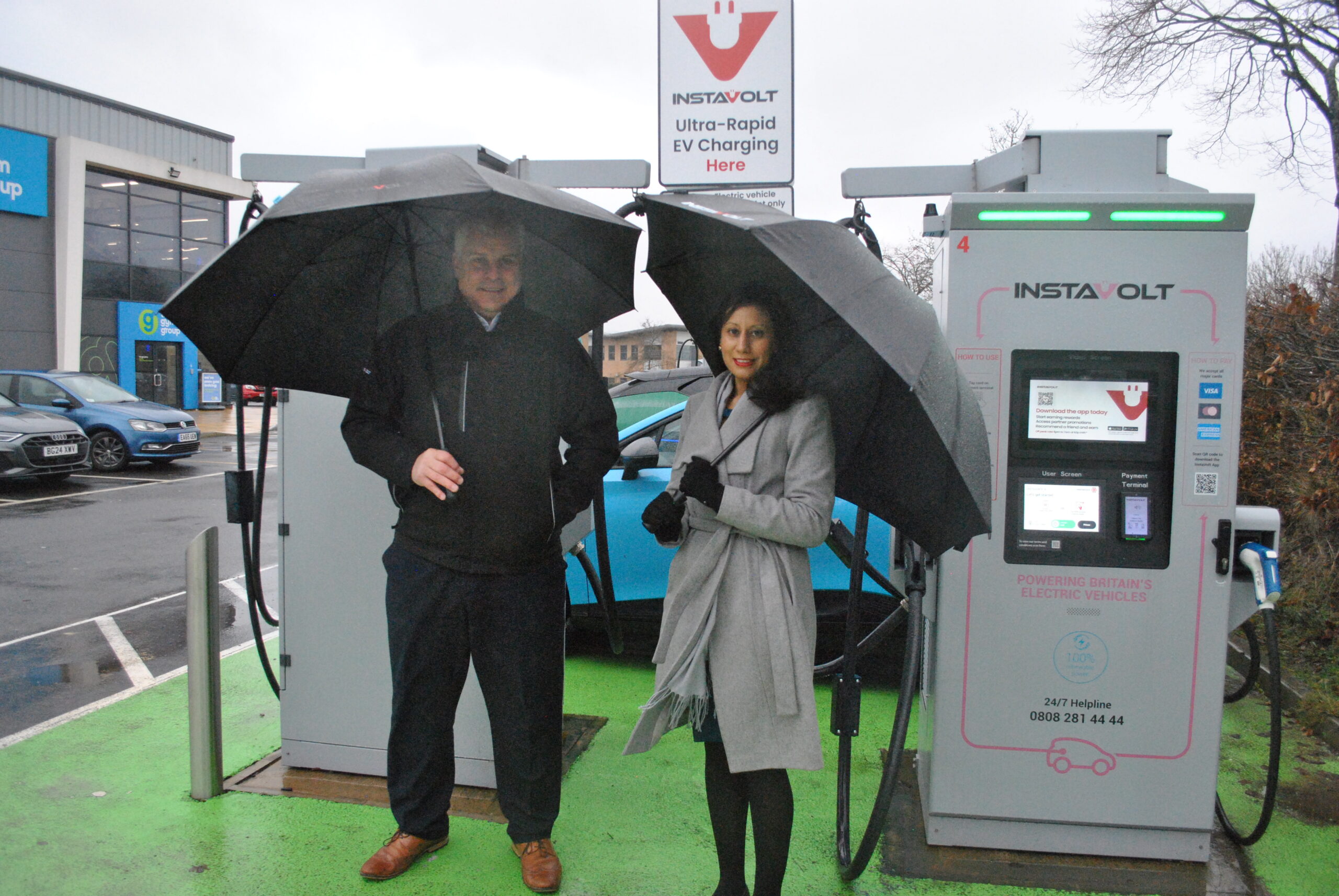 InstaVolt CEO meets Sonia Kumar MP