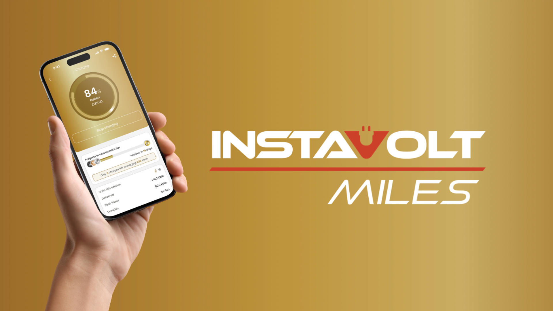 Charge more. Earn more. Save more. InstaVolt Miles is here.